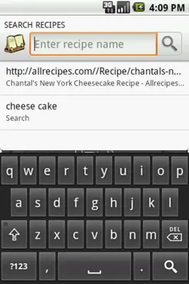 Recipes Book Lite android App screenshot 0